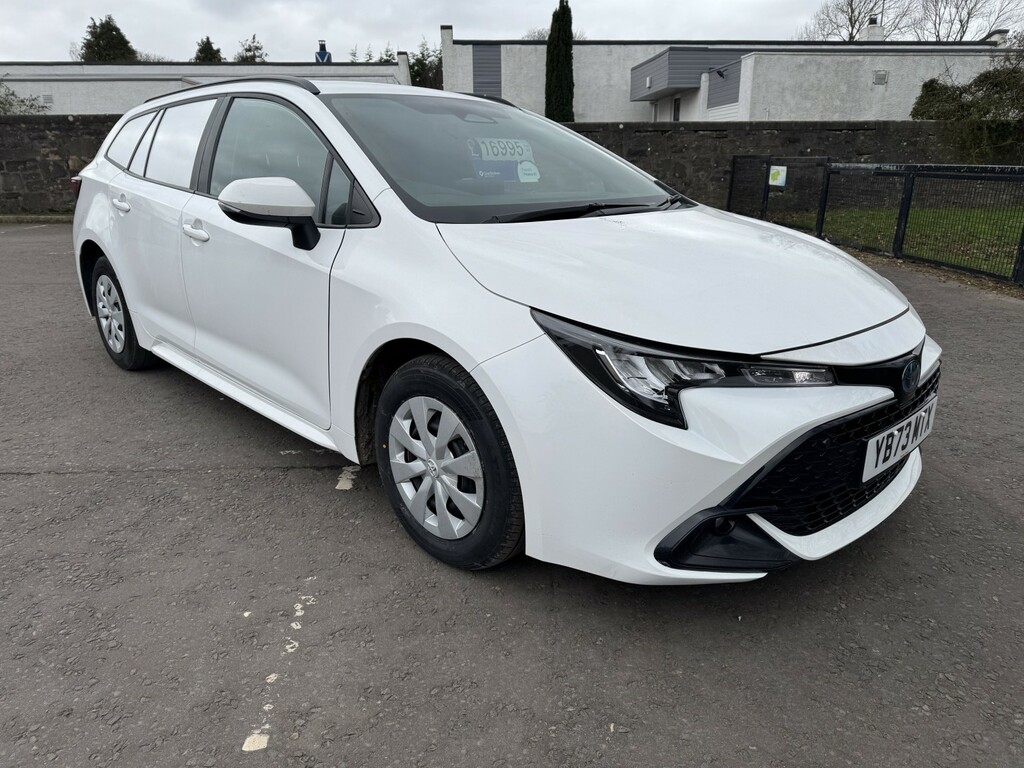 Toyota Corolla Car Derived Van 1.8 Vvt-h 202373 White