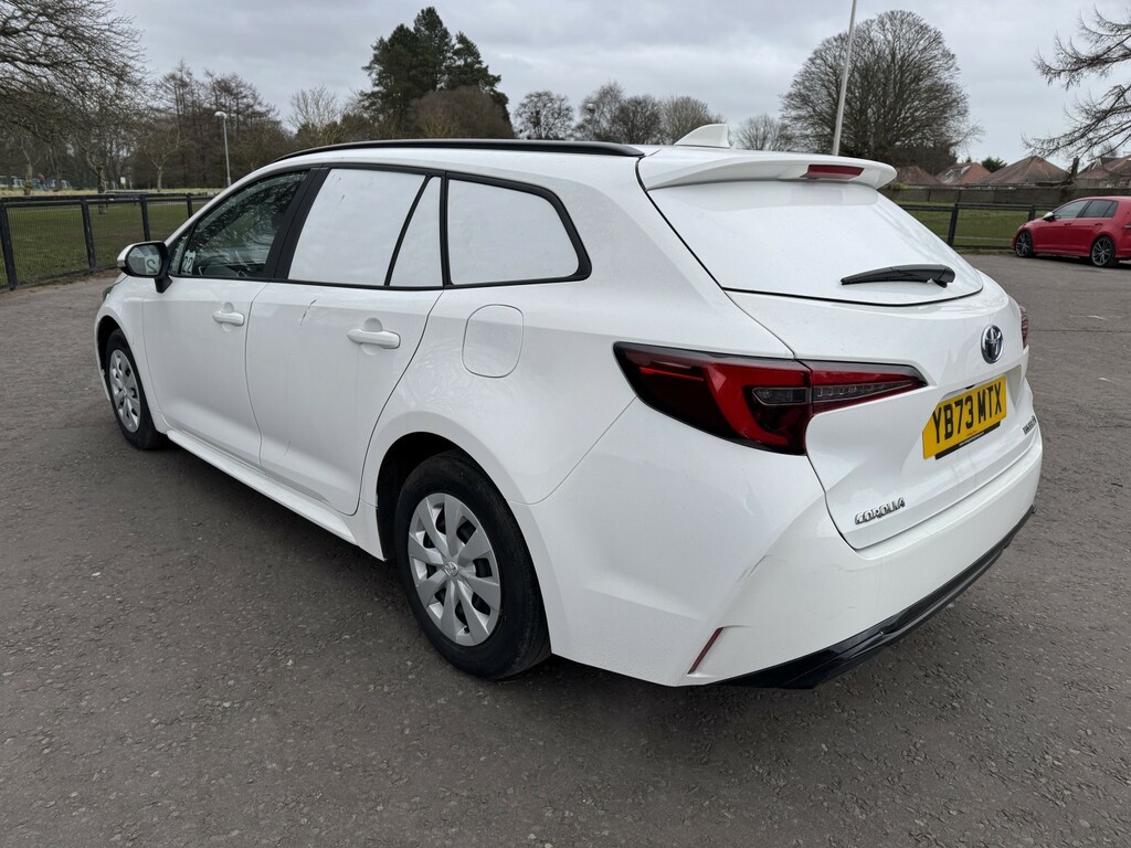 Toyota Corolla Car Derived Van 1.8 Vvt-h 202373 YB73MTX White #5
