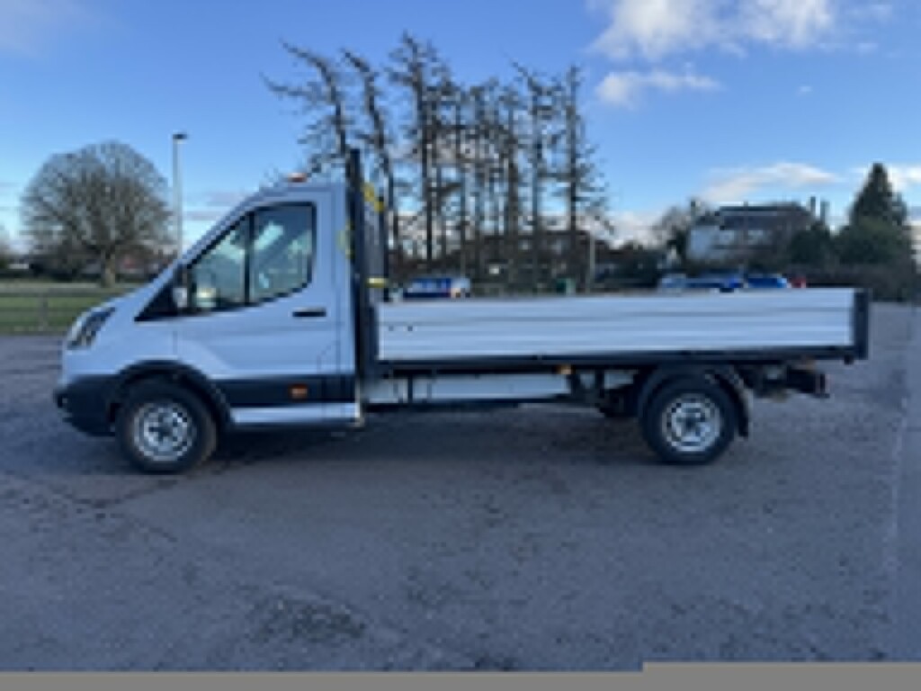 Ford Transit Custom Dropside Tipper 2.0 350 Ecoblue Premium 201969 MA69YSD White #5