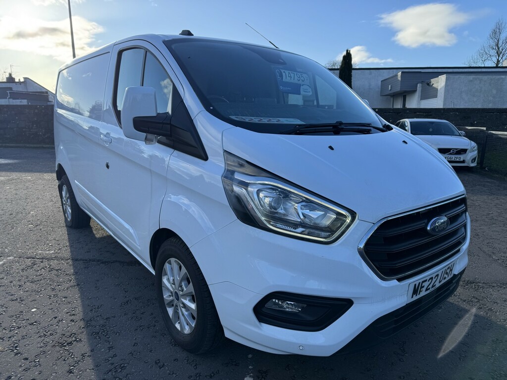 Ford Transit Custom Panel Van 2.0 Transit Custom Limited Van 300 L1 2. White