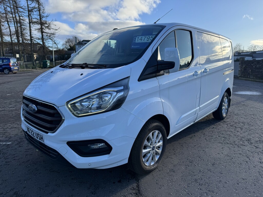 Ford Transit Custom Panel Van 2.0 Transit Custom Limited Van 300 L1 2. MF22USH White #3
