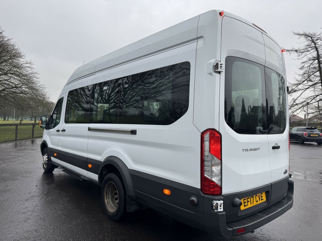 Ford Transit Custom Minibus 2.2 Tdci 460 Hdt Trend 201717 EF17CVE White #5