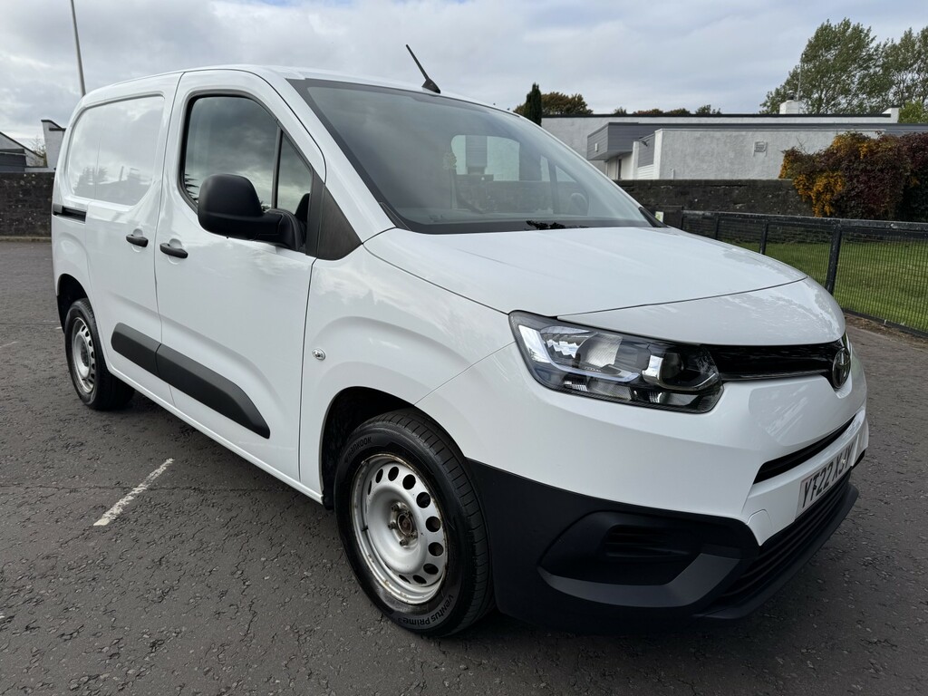 Toyota Proace City Panel Van 1.5 Bluehdi Active 202222 YT22XJY White #6