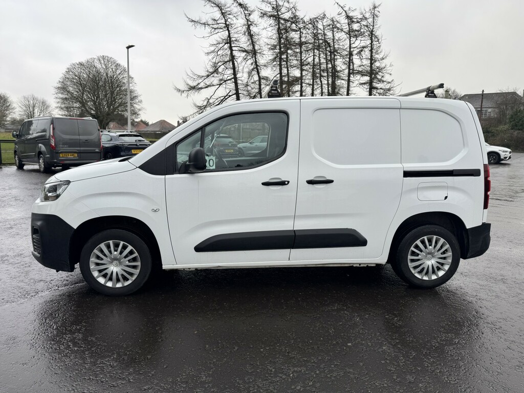 Citroen Berlingo Panel Van 1.5 Bluehdi 650 Enterprise M Pro 20217 EX71OUJ White #4