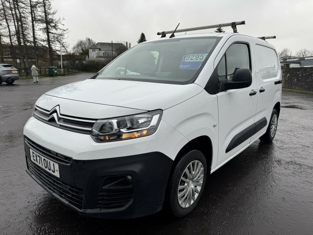 Citroen Berlingo Panel Van 1.5 Bluehdi 650 Enterprise M Pro 20217 EX71OUJ White #3