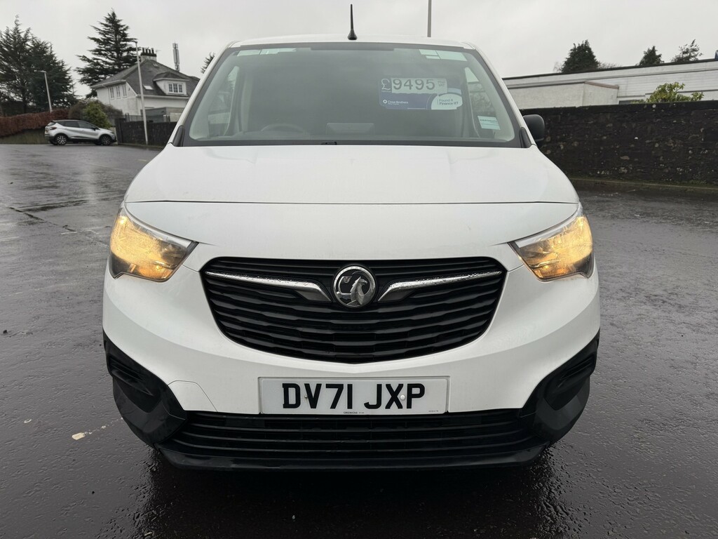 Vauxhall Combo Panel Van 1.5 Turbo D 2300 Dynamic 202171 DV71JXP White #2