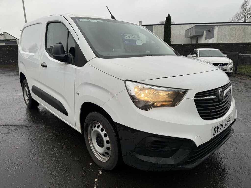 Vauxhall Combo Panel Van 1.5 Turbo D 2300 Dynamic 202171 White