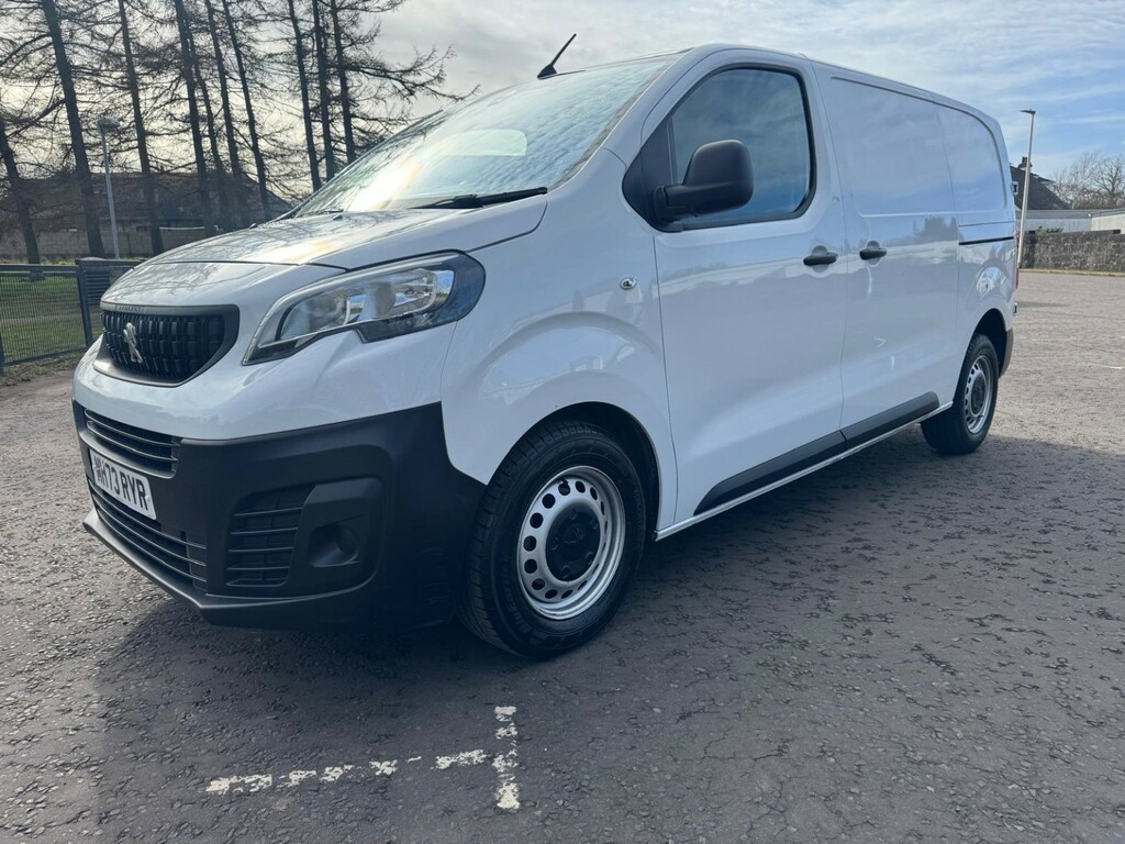 Peugeot Expert Panel Van 1.5 Bluehdi 1000 Professional Premium MH73RYR White #2