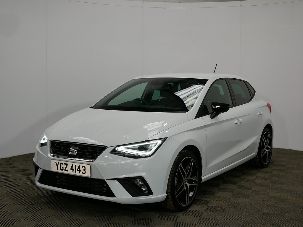 Seat Ibiza Tsi Fr Edition YGZ4143 White #4