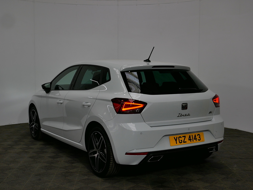 Seat Ibiza Tsi Fr Edition YGZ4143 White #6