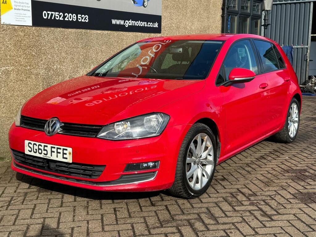 Volkswagen Golf Hatchback 1.4 Tsi Bluemotion Tech Act Gt Euro 6 S SG65FFE Red #5