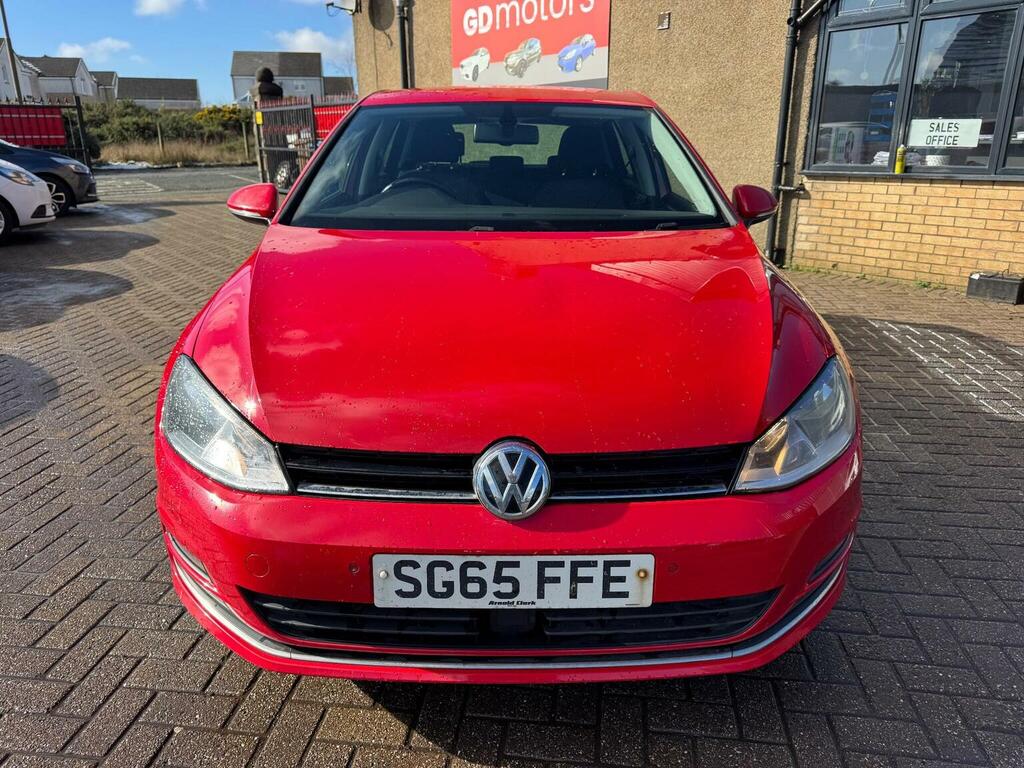 Volkswagen Golf Hatchback 1.4 Tsi Bluemotion Tech Act Gt Euro 6 S SG65FFE Red #4