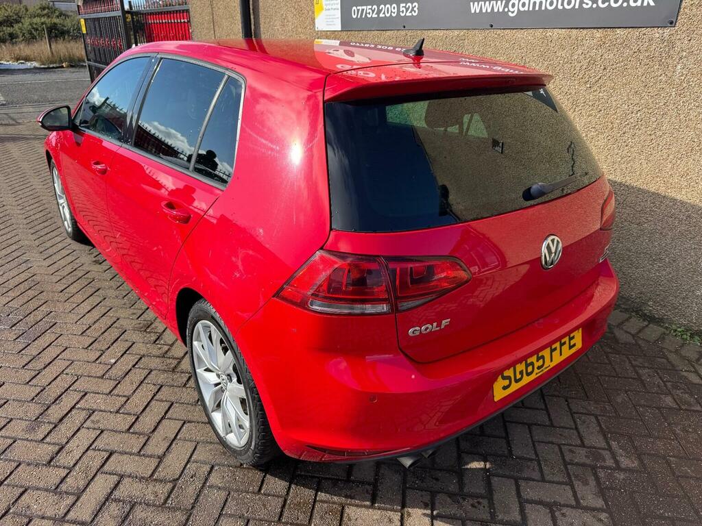 Volkswagen Golf Hatchback 1.4 Tsi Bluemotion Tech Act Gt Euro 6 S SG65FFE Red #3