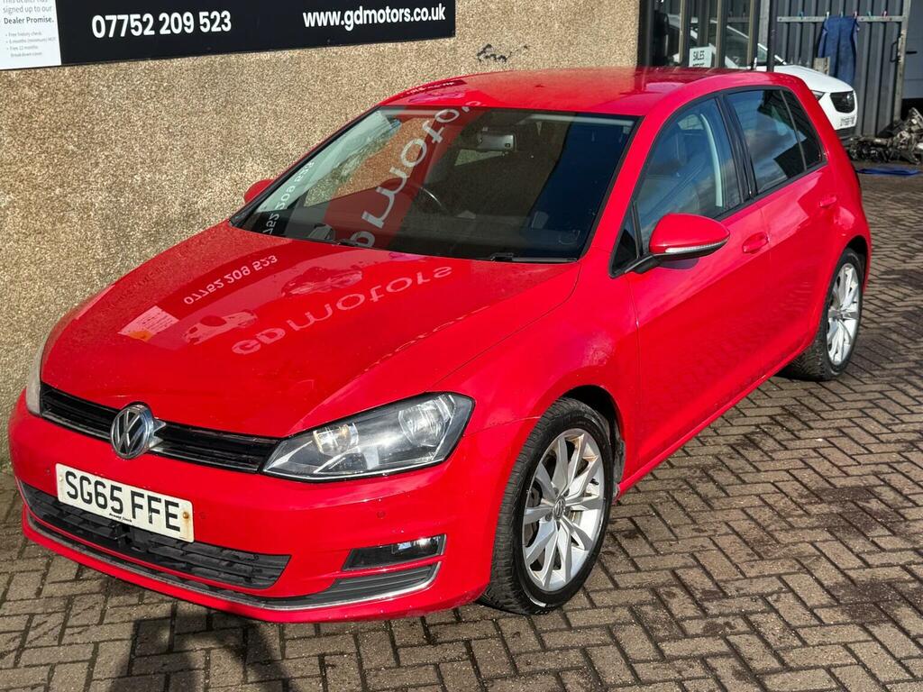 Volkswagen Golf Hatchback 1.4 Tsi Bluemotion Tech Act Gt Euro 6 S Red