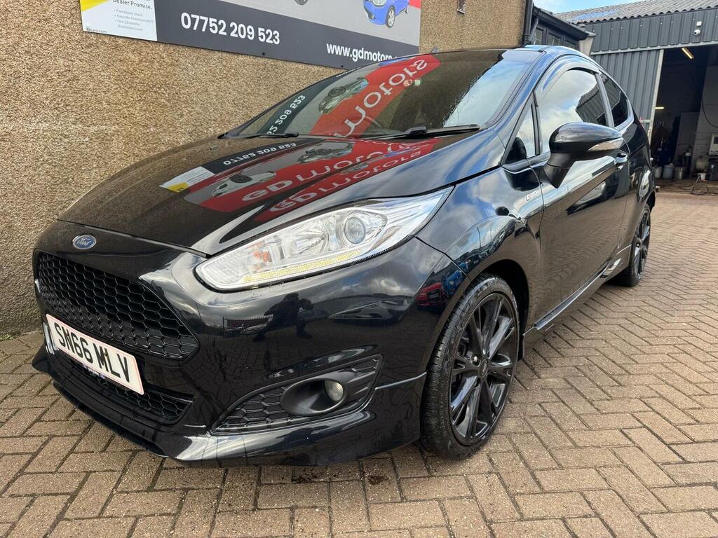 Ford Fiesta Hatchback 1.5 Tdci St-line Euro 6 201666 Black