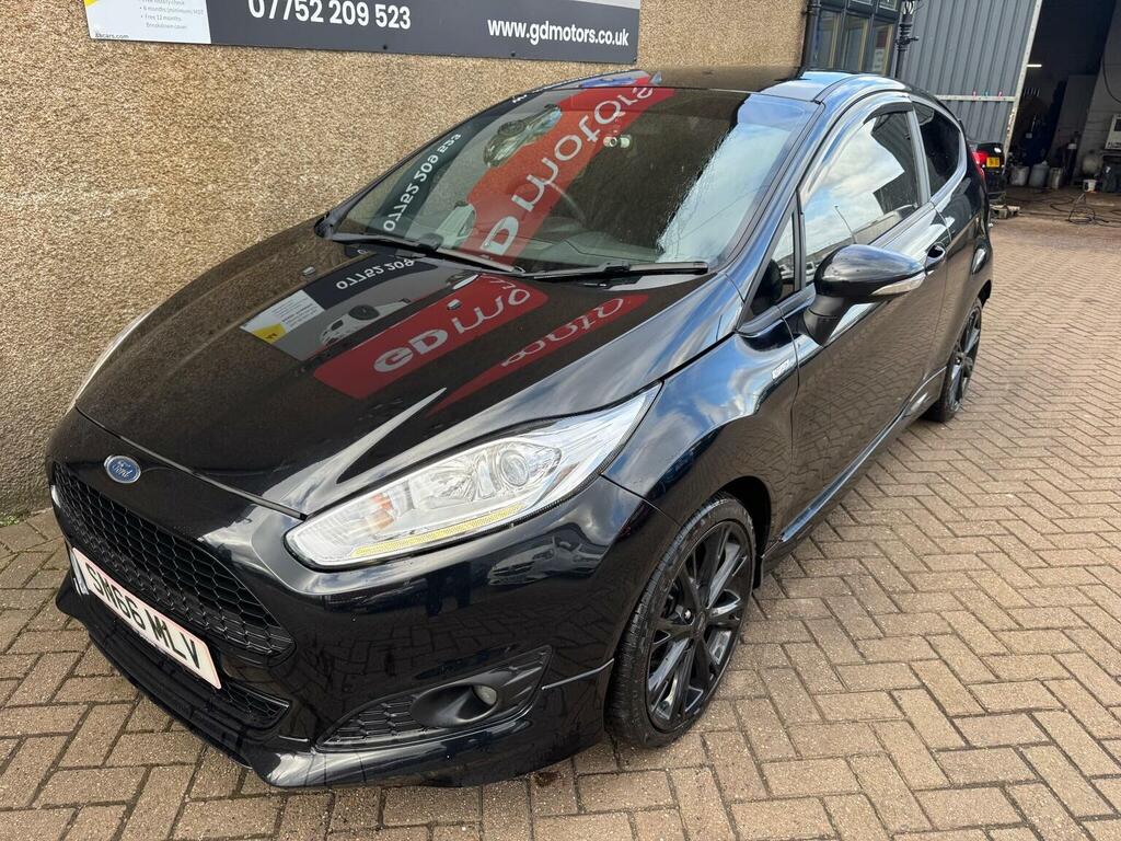 Ford Fiesta Hatchback 1.5 Tdci St-line Euro 6 201666 Black #5