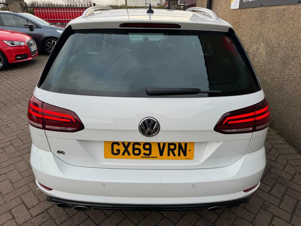 Volkswagen Golf Estate 2.0 Tsi R Dsg 4Motion Euro 6 Ss 201 GX69VRN White #5