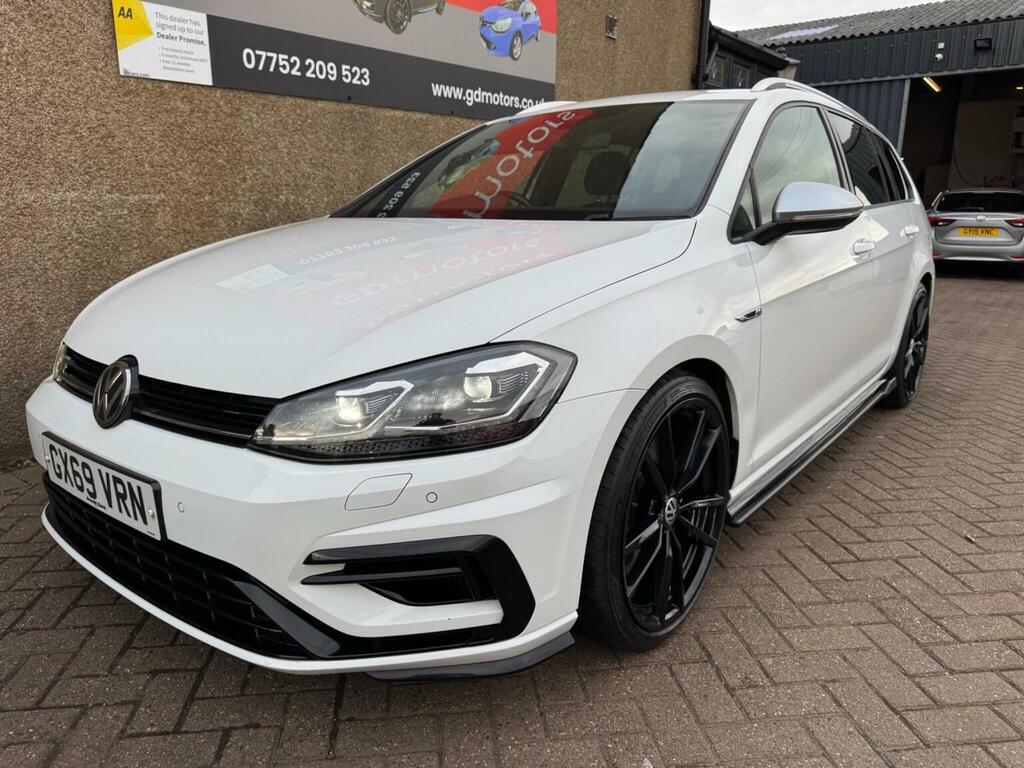 Volkswagen Golf Estate 2.0 Tsi R Dsg 4Motion Euro 6 Ss 201 White