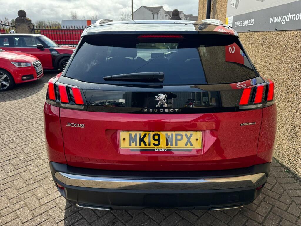 Peugeot 3008 Suv 1.5 Bluehdi Gt Line Premium Euro 6 Ss MK19WPX Red #6