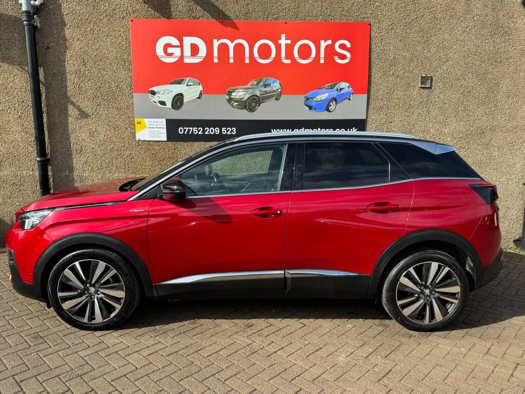 Peugeot 3008 Suv 1.5 Bluehdi Gt Line Premium Euro 6 Ss MK19WPX Red #4