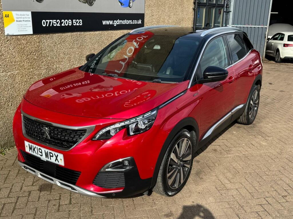 Peugeot 3008 Suv 1.5 Bluehdi Gt Line Premium Euro 6 Ss Red
