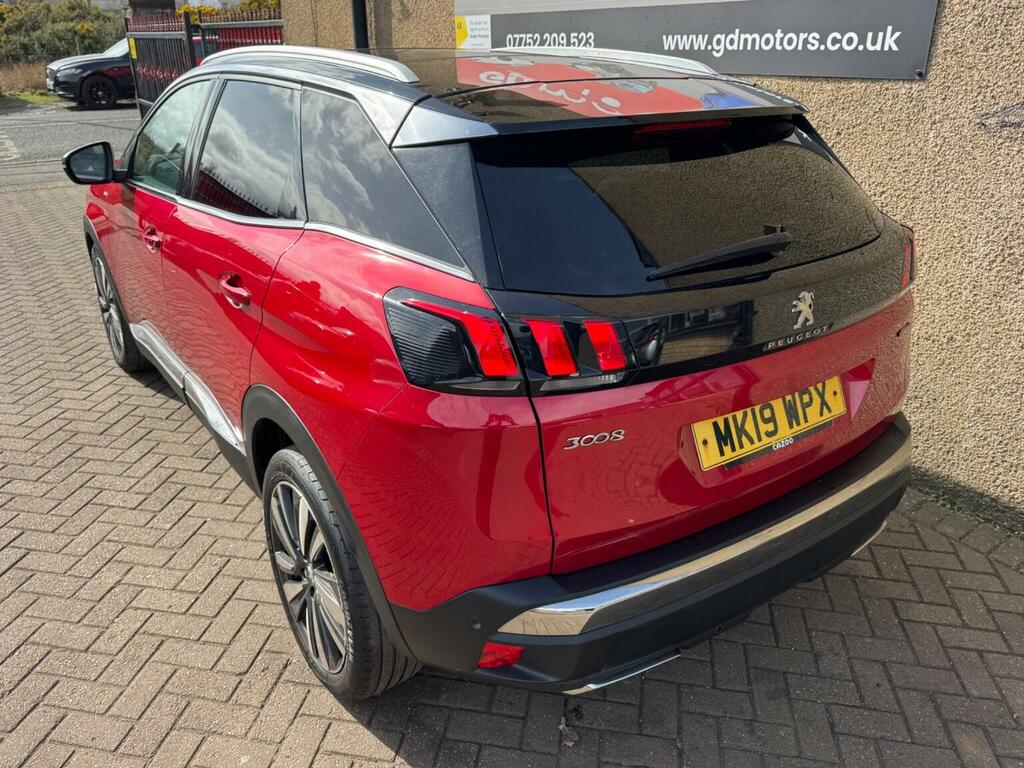 Peugeot 3008 Suv 1.5 Bluehdi Gt Line Premium Euro 6 Ss MK19WPX Red #5