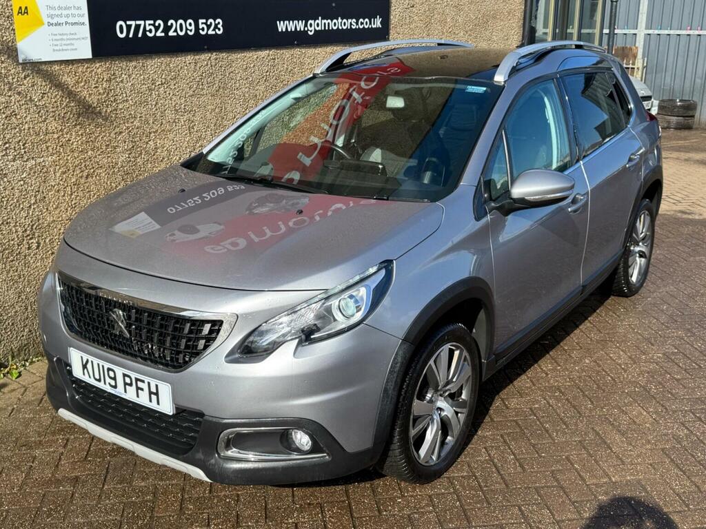 Peugeot 2008 Suv 1.2 Puretech Allure Premium Euro 6 Ss Grey