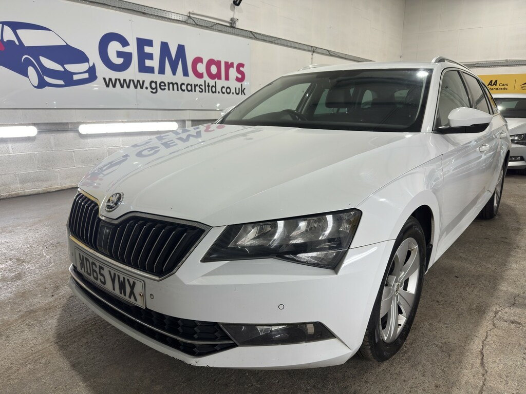 Skoda Superb Estate 2.0 Tdi Se Business 201665 White