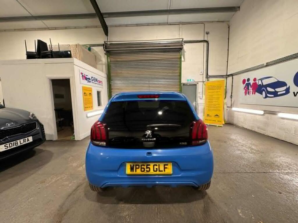 Peugeot 108 Hatchback 1.2 Puretech Allure 201565 WP65GLF Blue #6