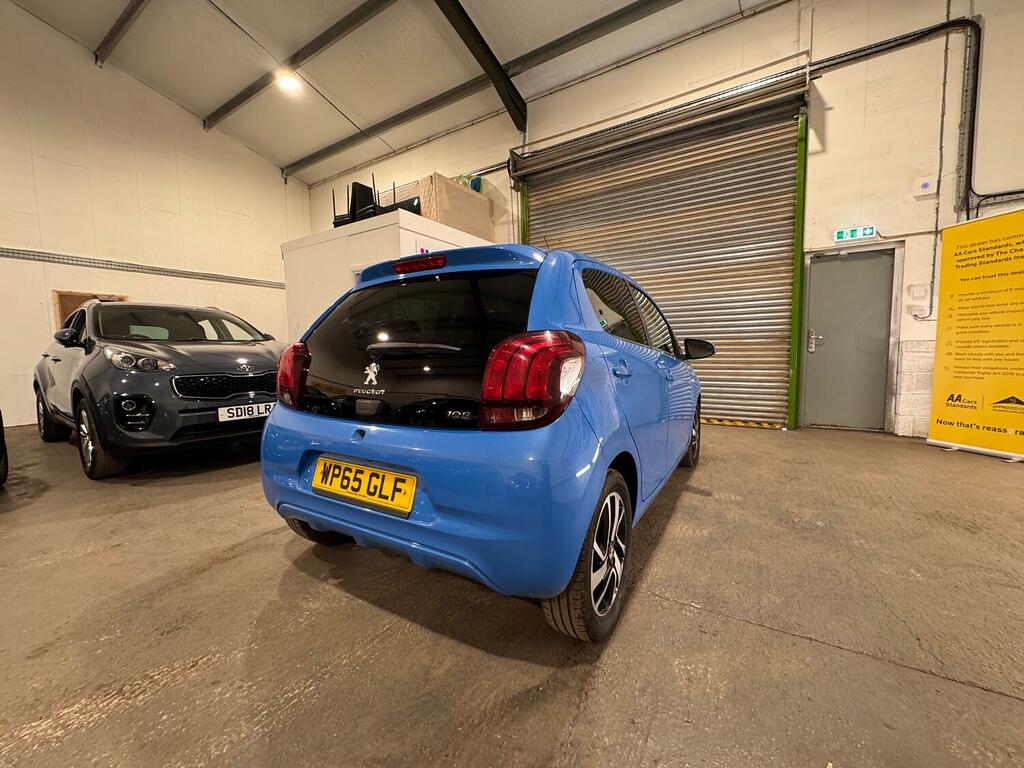 Peugeot 108 Hatchback 1.2 Puretech Allure 201565 WP65GLF Blue #4