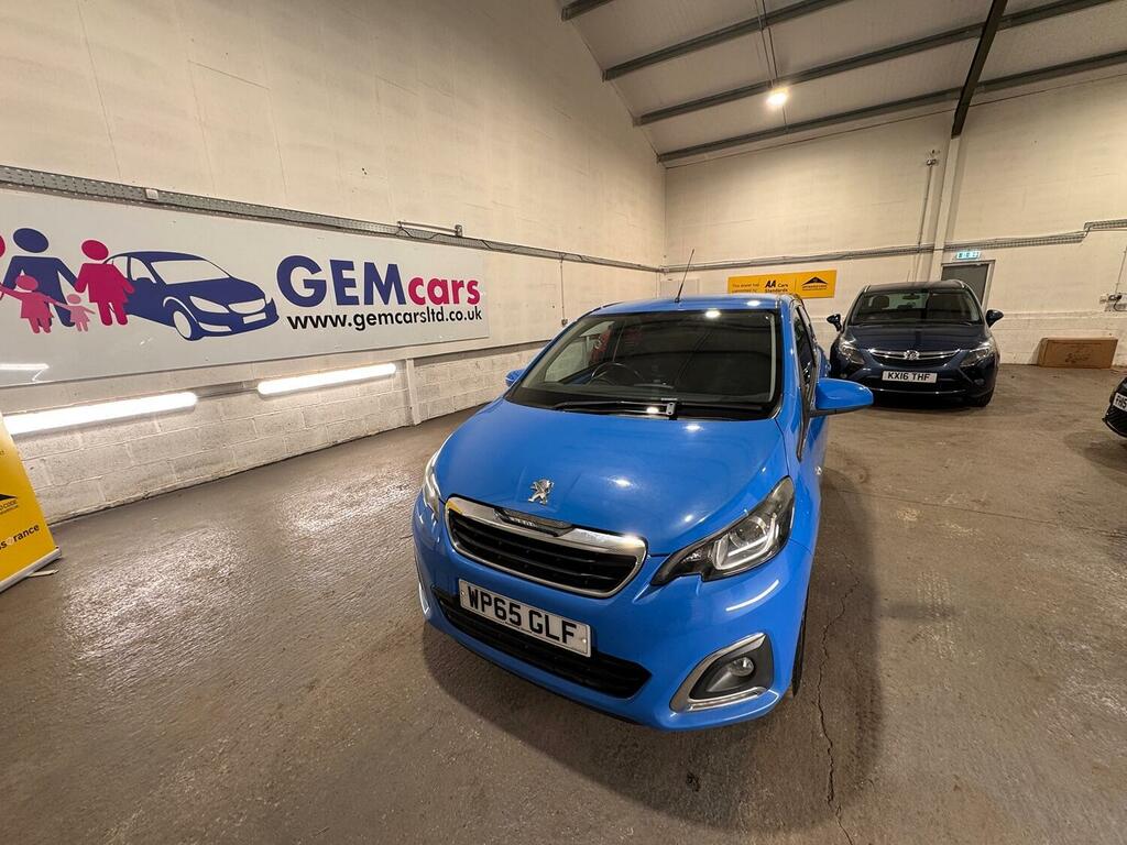 Peugeot 108 Hatchback 1.2 Puretech Allure 201565 Blue