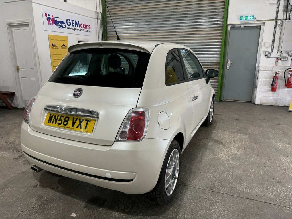 Fiat 500 Hatchback 1.4 500 1.4 Sport 200858 White #5