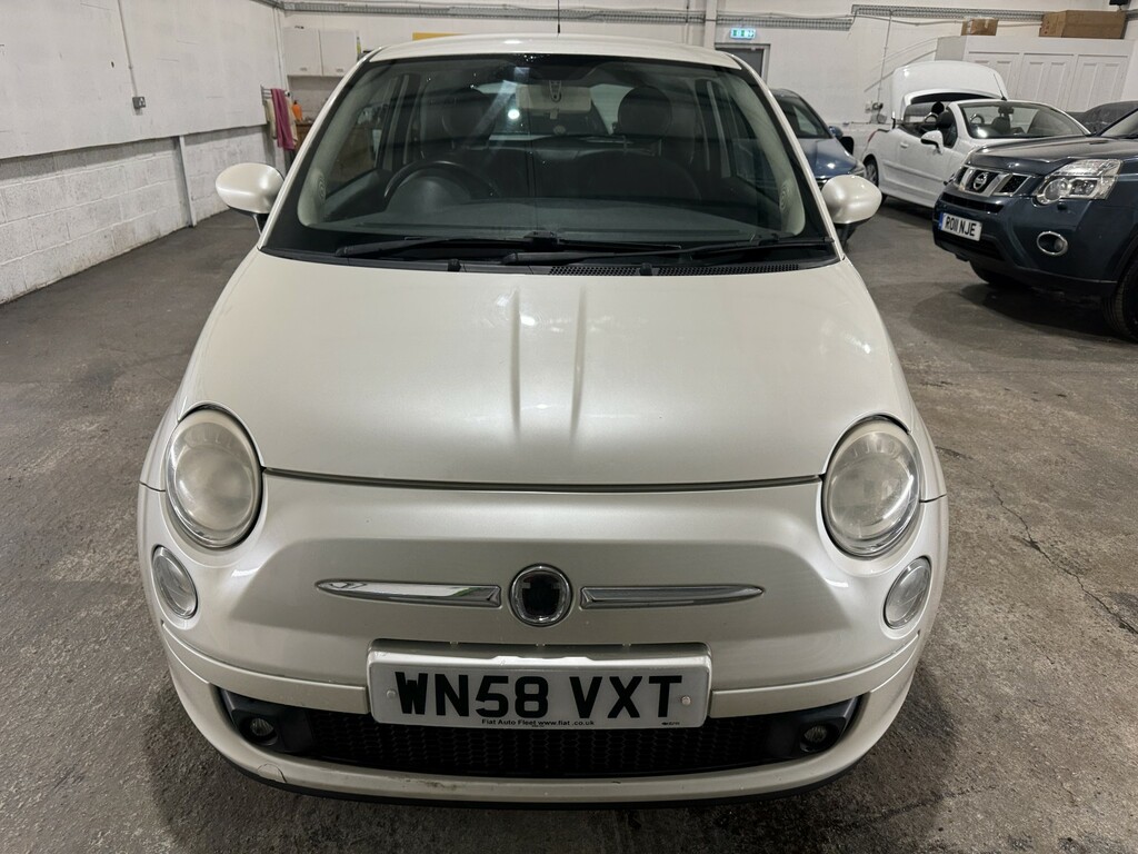 Fiat 500 Hatchback 1.4 500 1.4 Sport 200858 White #2