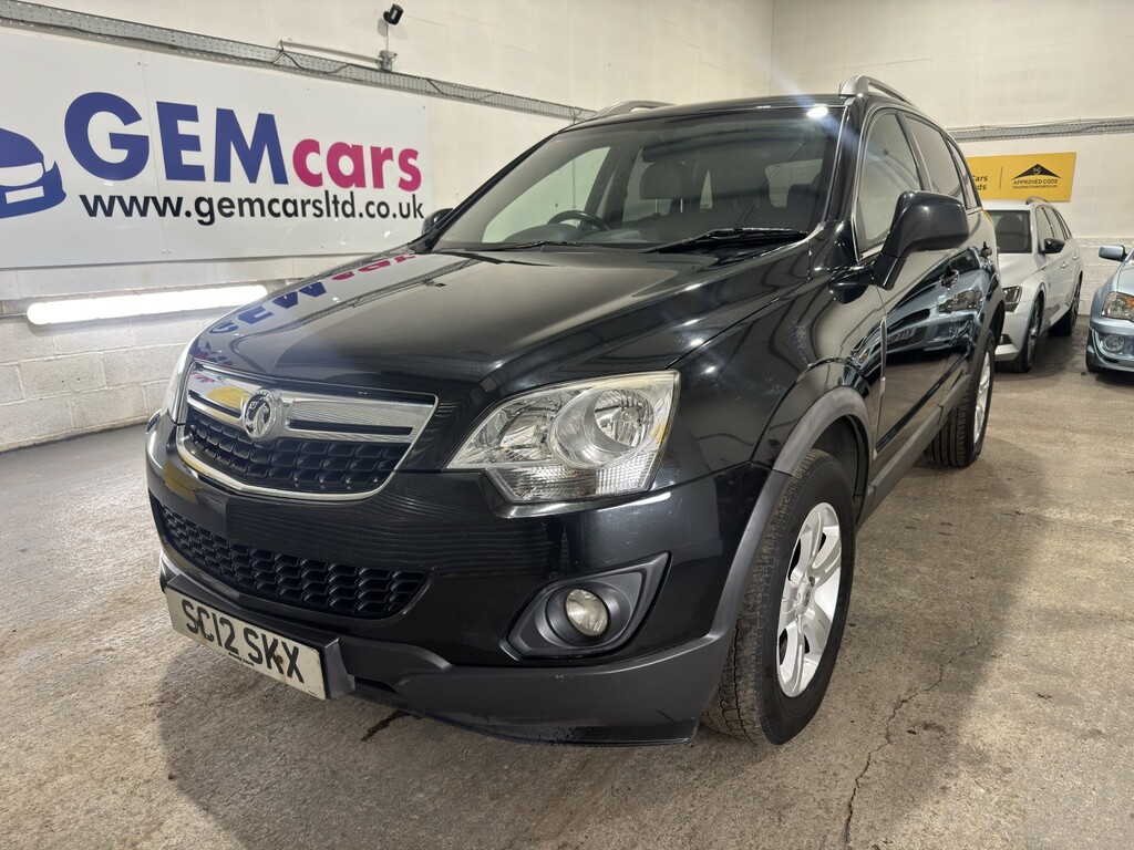 Vauxhall Antara Suv 2.2 Cdti Exclusiv 201212 Black