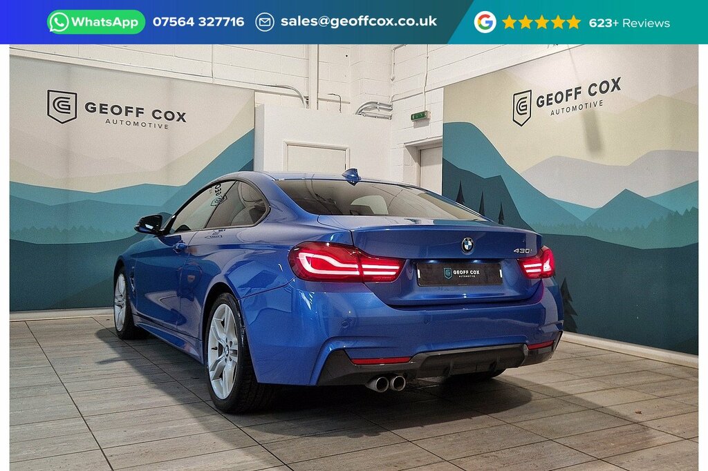 BMW 4 Series 430I M Sport Blue