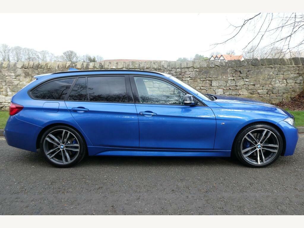 BMW 3 Series 2.0 320D M Sport Shadow Edition Touring Blue #2