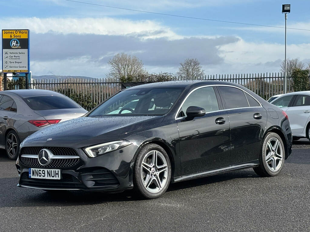 Mercedes-Benz A Class A180d Amg Line WN69NUH Black #2