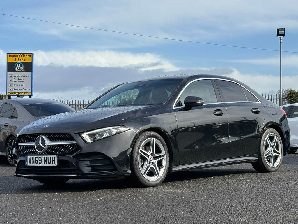 Mercedes-Benz A Class A180d Amg Line Black