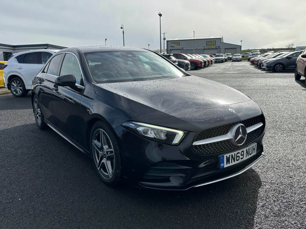 Mercedes-Benz A Class A180d Amg Line WN69NUH Black #3
