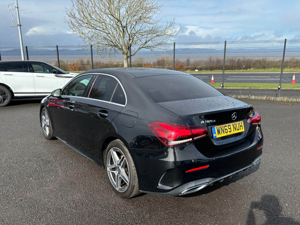 Mercedes-Benz A Class A180d Amg Line WN69NUH Black #5
