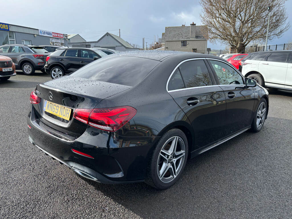 Mercedes-Benz A Class A180d Amg Line WN69NUH Black #4