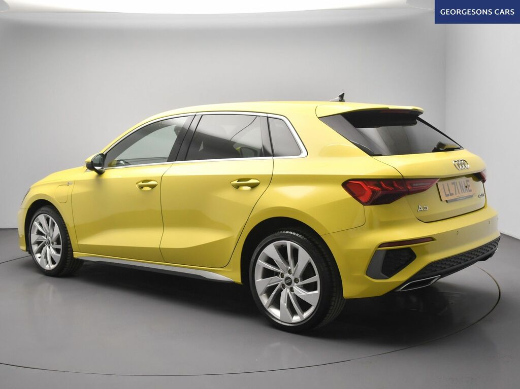 Audi A3 Tfsie 40 S Line Yellow
