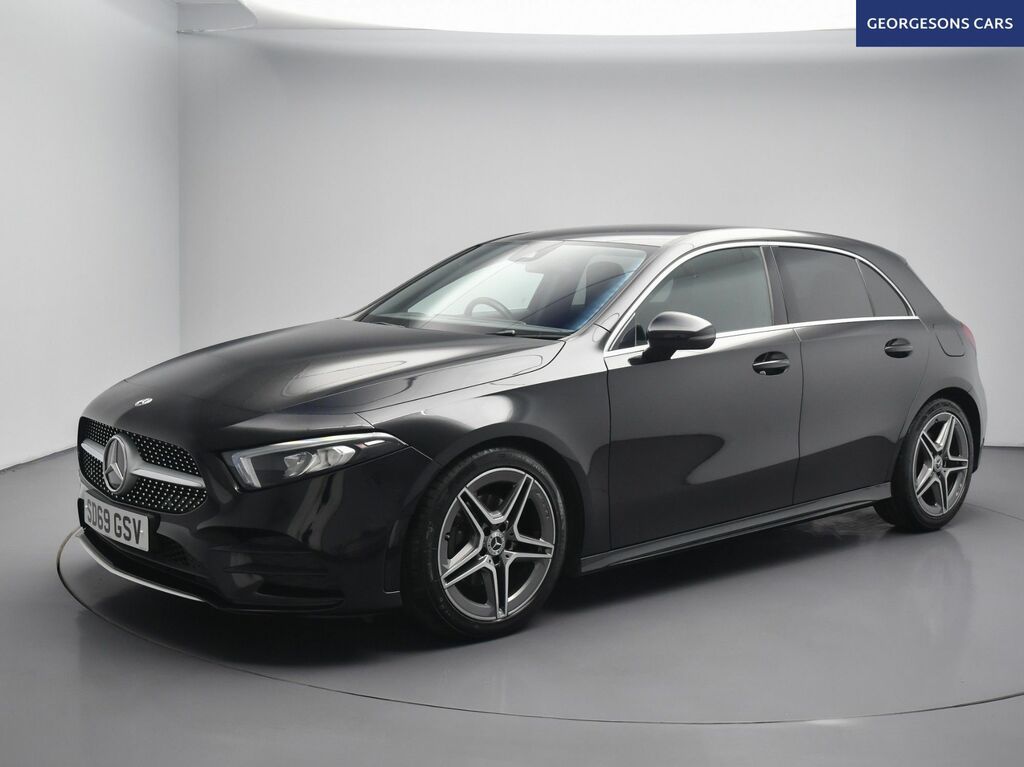 Mercedes-Benz A Class A200 Amg Line Hatchback SD69GSV Black #4