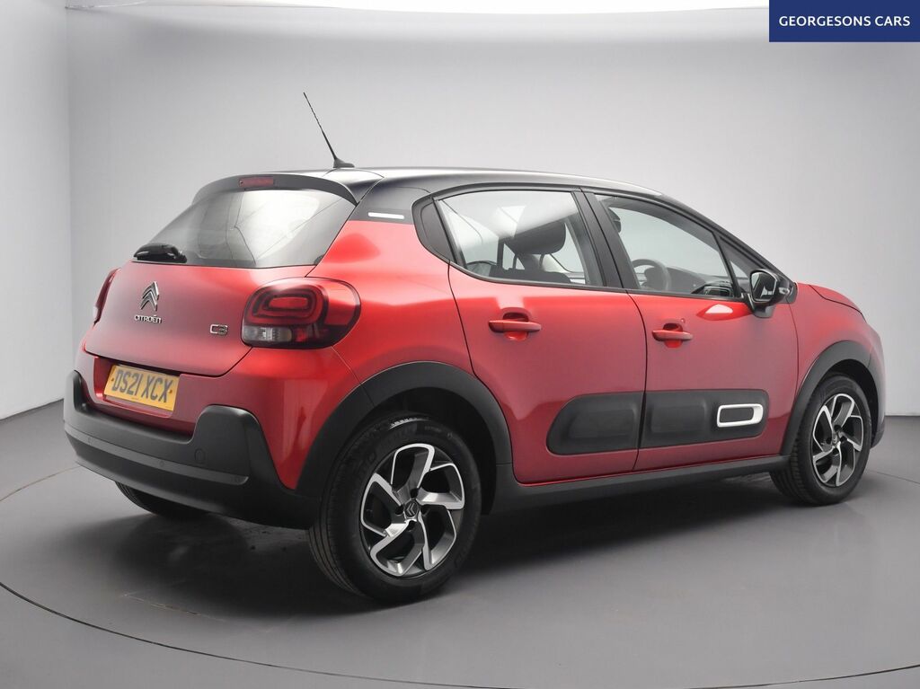 Citroen C3 Puretech Shine Hatchback DS21XCX Red #6