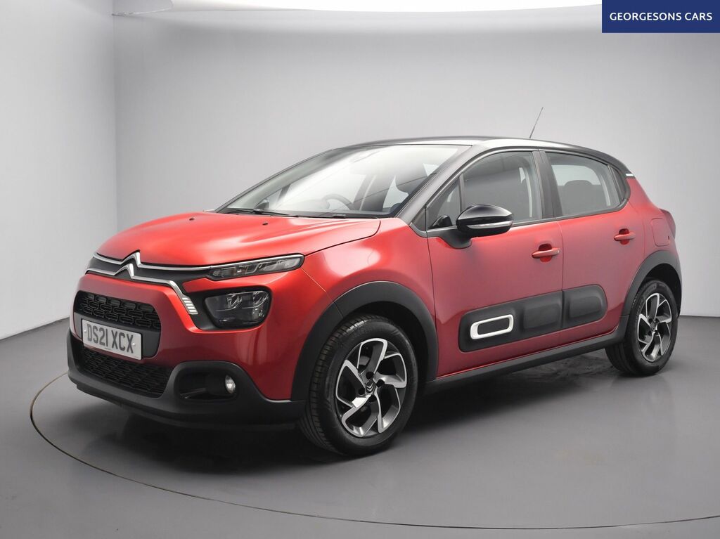 Citroen C3 Puretech Shine Hatchback DS21XCX Red #4