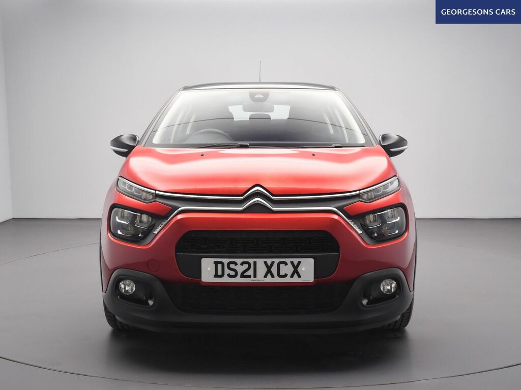 Citroen C3 Puretech Shine Hatchback DS21XCX Red #3