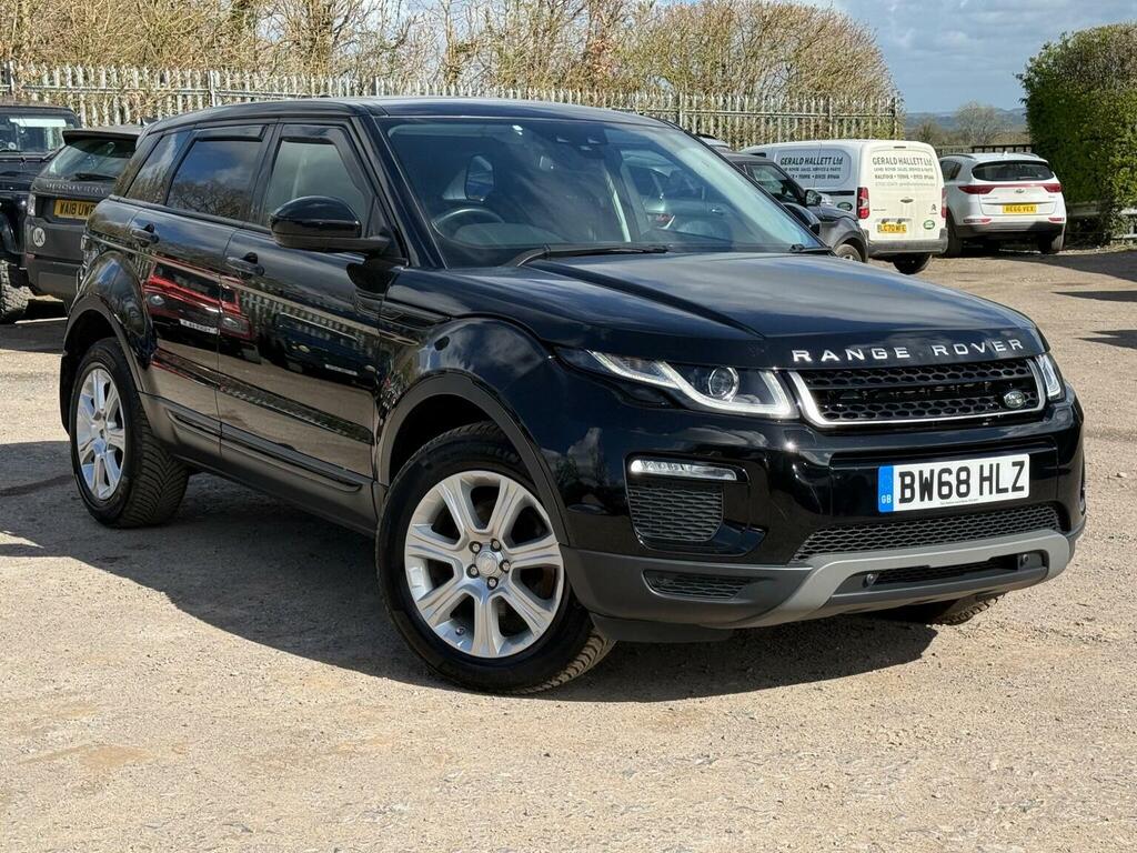 Land Rover Range Rover Evoque 2.0 Td4 Se Tech 4Wd Euro 6 Ss BW68HLZ Black #4