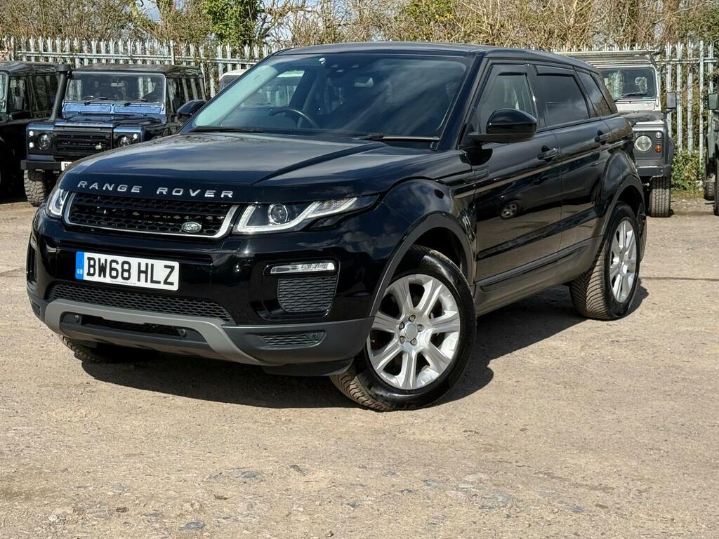 Land Rover Range Rover Evoque 2.0 Td4 Se Tech 4Wd Euro 6 Ss BW68HLZ Black #2