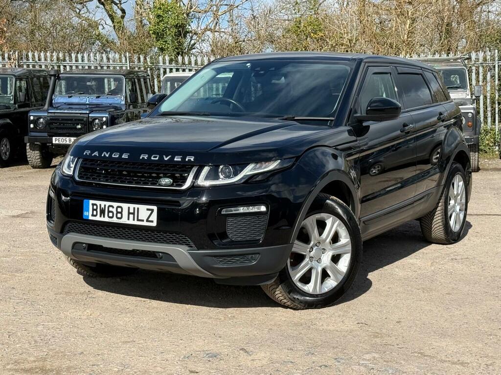 Land Rover Range Rover Evoque 2.0 Td4 Se Tech 4Wd Euro 6 Ss BW68HLZ Black #3