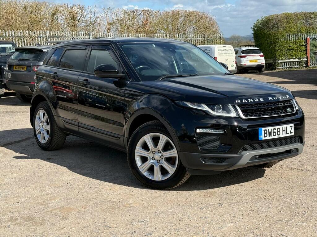 Land Rover Range Rover Evoque 2.0 Td4 Se Tech 4Wd Euro 6 Ss BW68HLZ Black #5